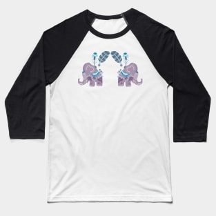 Boho elephant Baseball T-Shirt